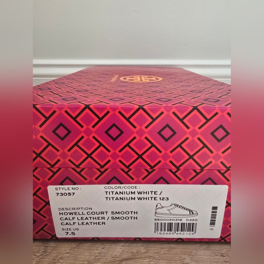NWT • Tory Burch • Howell Court Sneakers - Picture 8 of 9